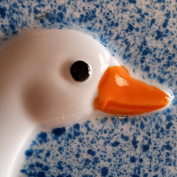 Vintage GAILSTYN-SUTTON Ceramic Goose Wall Farmhouse Decor. Hand Painted. - Picture 8 of 16